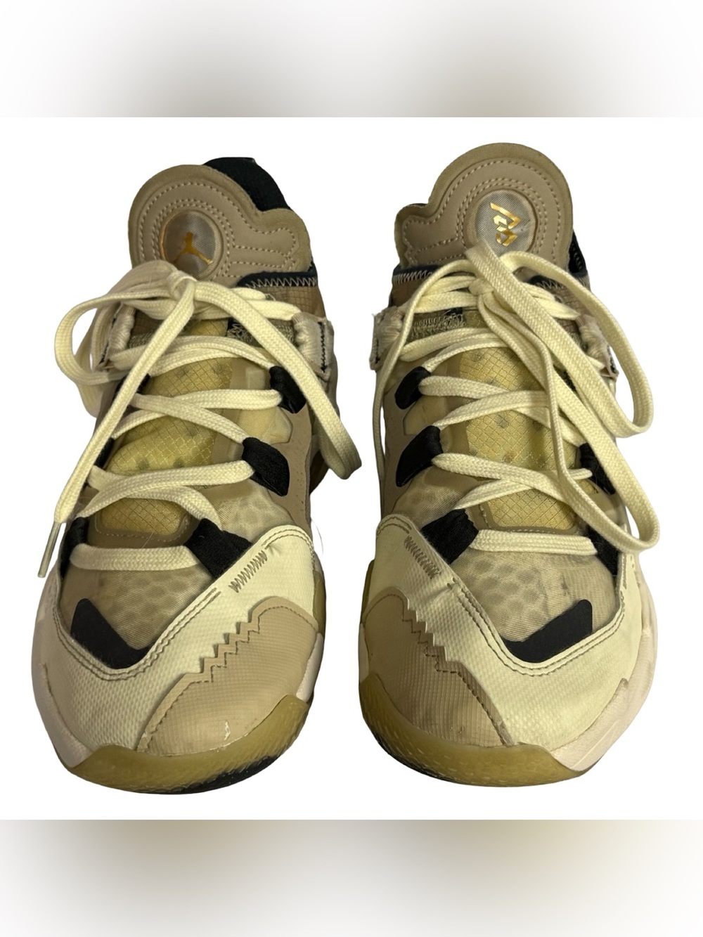 Jordan Why Not .5 Family Coconut Milk Beige Khaki Kids Basketball Shoes Size 7Y